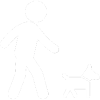 Wandelen zonder leiband